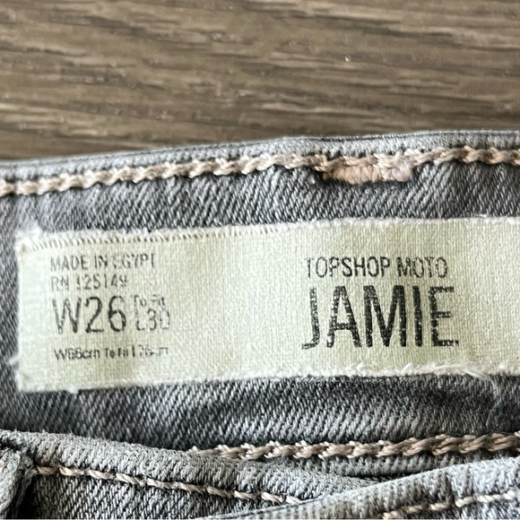 Topshop Jamie Jeans Size 26 - Picture 2 of 3